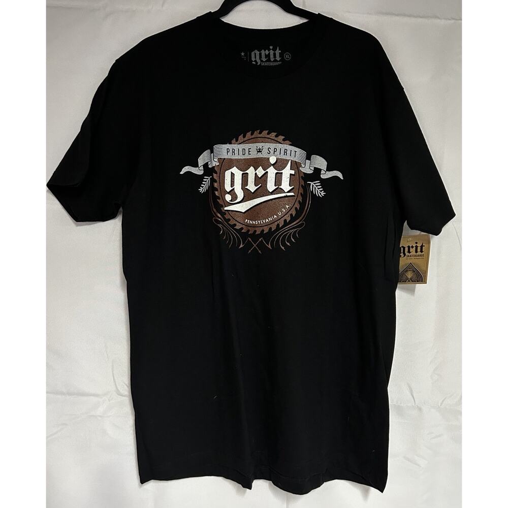 Grit skateboard T-shirt, Size XL